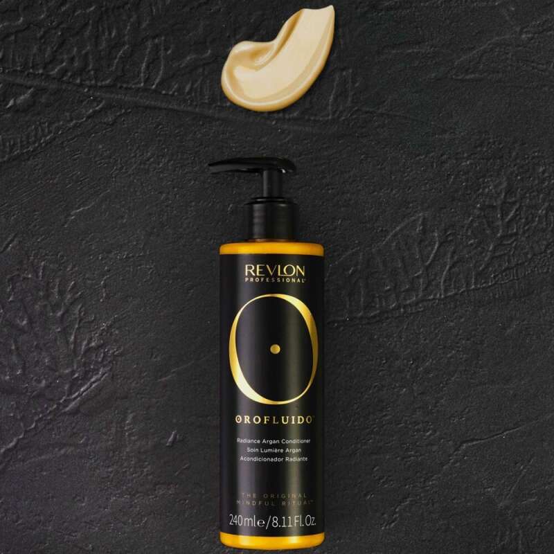 Revlon Orofluido Radiance Argan Özlü Saç Kremi 240 ml | Besleyici ve Parlaklık Veren Argan Yağlı Saç Kremi - 3