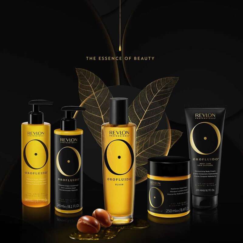 Revlon Orofluido Radiance Argan Özlü Saç Kremi 240 ml | Besleyici ve Parlaklık Veren Argan Yağlı Saç Kremi - 4