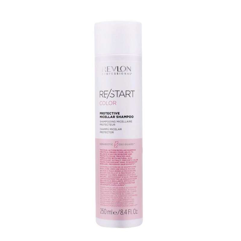 Revlon Restart Color Protective Renk Koruyucu Şampuan 250 Ml | Boyalı Saçları Koruyan ve Rengini Uzun Süre Muhafaza Eden Şampuan - 1