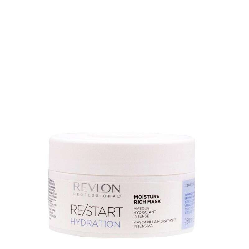 Revlon Restart Hydration Moisture Rich Zengin Nemlendirici Maske 250 ml | Kuru ve Dehidrasyona Uğramış Saçlar İçin Yoğun Nemlendirici Maske - 2