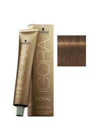 Schwarzkopf Igora Royal Absolutes 7-60 Kumral Çikolata Doğal Saç Boyası 60ml | Kalıcı ve Zengin Renk - 