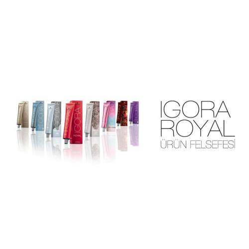 Schwarzkopf Igora Royal Fashion Lights L33 Yoğun Mat Saç Boya 60ml - 1