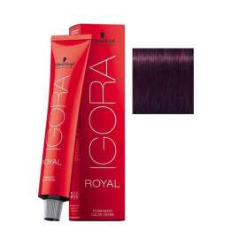 Schwarzkopf Igora Royal Colors 0-99 Viyole Yoğunlaştırıcı Saç Boyası 60 ml | Derin ve Yoğun Mor Yansımalar - Igora