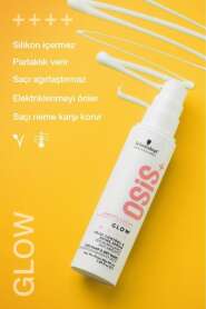 Schwarzkopf OSiS+ Glow Uçuşma Önleyici Parlaklık Serumu 50ml | Saçlara Pürüzsüzlük ve Işıltı - 2