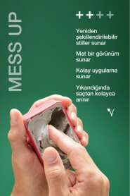 Schwarzkopf Osis+ Mess Up Texture Matte Paste 100ml | Mat ve Dokulu Saç Şekillendirme - 