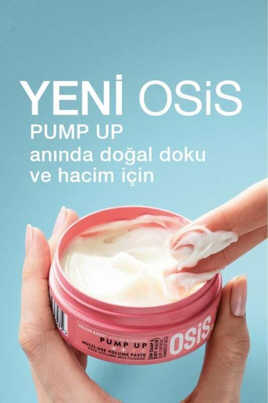 Schwarzkopf Osis+ Pump Up 85ml | Orta Tutuşlu Çok Amaçlı Hacim Waxı - 3