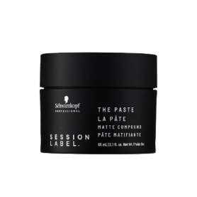 Schwarzkopf Session Label The Paste Mat Şekillendirici Macun 65ml | Hacim & Doğal Mat Bitiriş - 