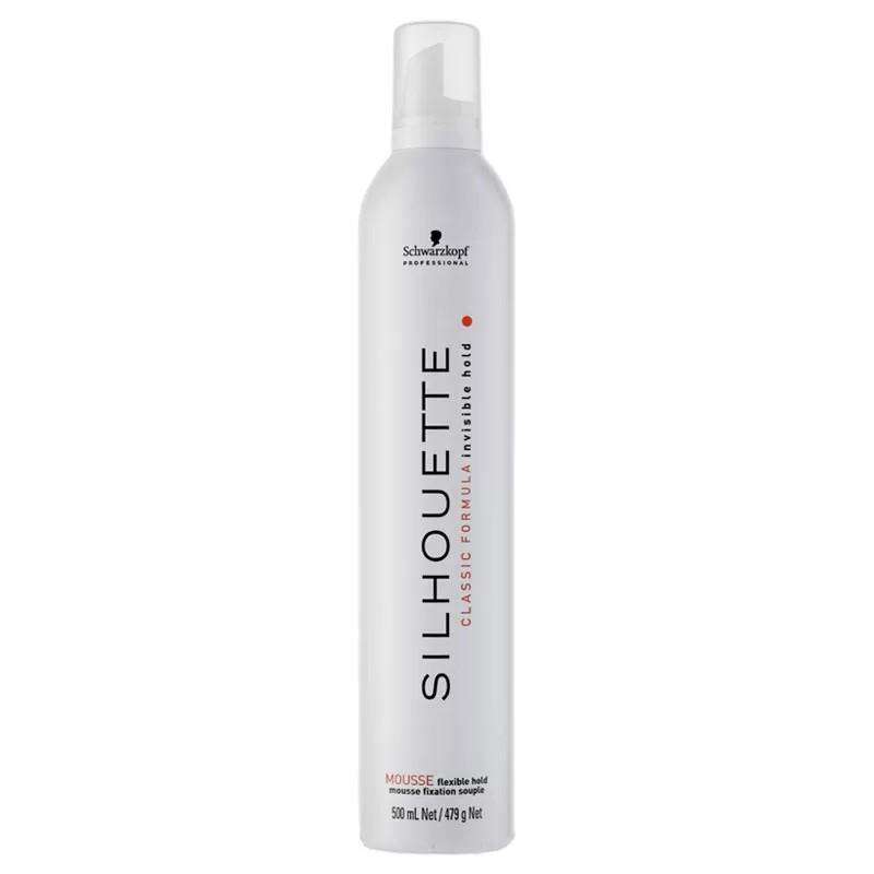 Schwarzkopf Silhouette Orta Tutucu Köpük 500ml | Hacim & Doğal Şekillendirme - 2