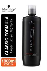 Schwarzkopf Silhouette Süper Tutucu Gazsız Sprey 1000ml | Uzun Süreli Sabitleme & Yumuşak Tutuş - 4