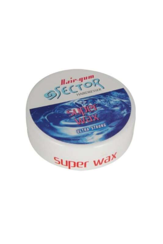 Sector Ultra Strong Wax Mavi 150ml | Süper Güçlü Saç Şekillendirici Wax - 1