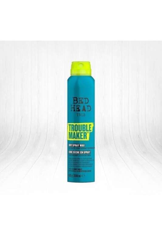 Tigi Bed Head Trouble Maker Sprey Wax - Esnek Tutuş, Doğal Görünüm ve Nem Dirençli Şekillendirici Sprey Balmumu 200 ml - 1