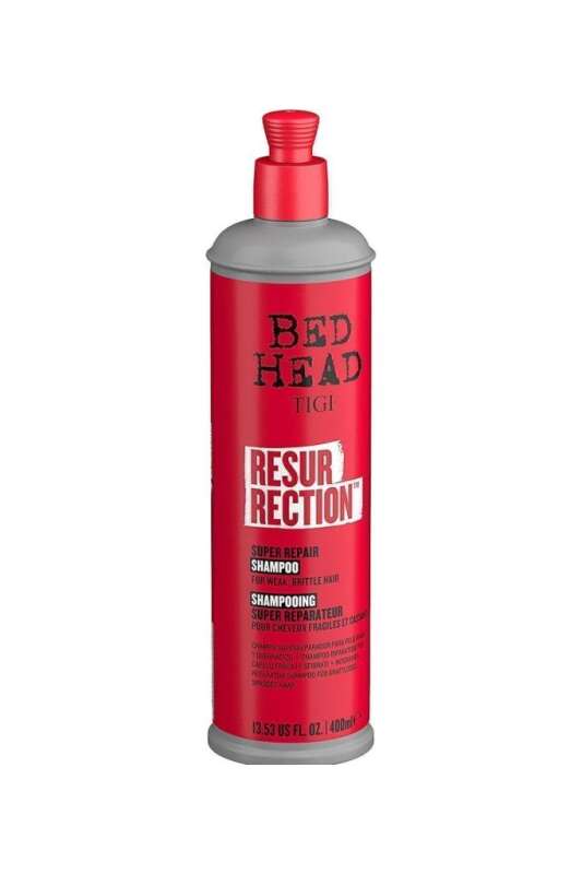 Tigi Bed Head Resurrection Nemlendirici Şampuan 400 ml - Yıpranmış ve Kuru Saçlar İçin Onarıcı Şampuan - 1