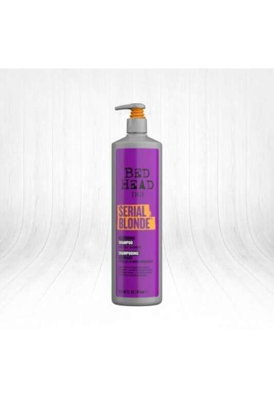 Tigi Bed Head Serial Blond - Sarı Saçları Açan, Onaran ve Parlaklık Kazandıran Şampuan 970 ml - 1