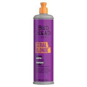 Tigi Bed Head Serial Blonde Restoring - Sarı ve Açık Renkli Saçları Onaran, Sararmayı Önleyen Şampuan 600 ml - Tigi Bed Head 