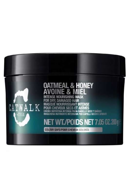 Tigi Catwalk Oatmeal and Honey Intense Nourishing Maske 200 ml - Yulaf ve Bal Özlü Yoğun Besleyici Saç Maskesi - 1