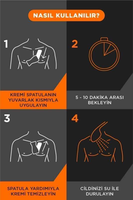 Veet Men Tüy Dökücü Krem 200ml | Hassas Ciltler İçin - 3