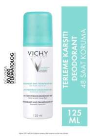 Vichy Anti-Transpirant Terleme Karşıtı Deodorant 125ml - 48 Saat Etkili Koruma ve Ferahlık - Vichy