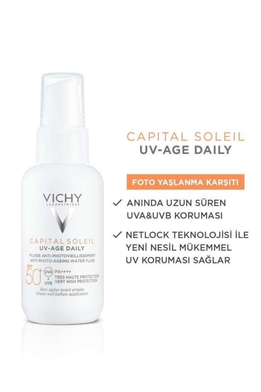 Vichy Capital Soleil UV SPF 50+ | Foto Yaşlanma Karşıtı Hafif Dokulu Güneş Kremi 40 ml - 7