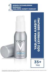 Vichy Liftactiv Serum 10 Göz ve Kirpik Serumu 15 ml | Kırışıklık Karşıtı, Besleyici Göz Bakımı - Vichy