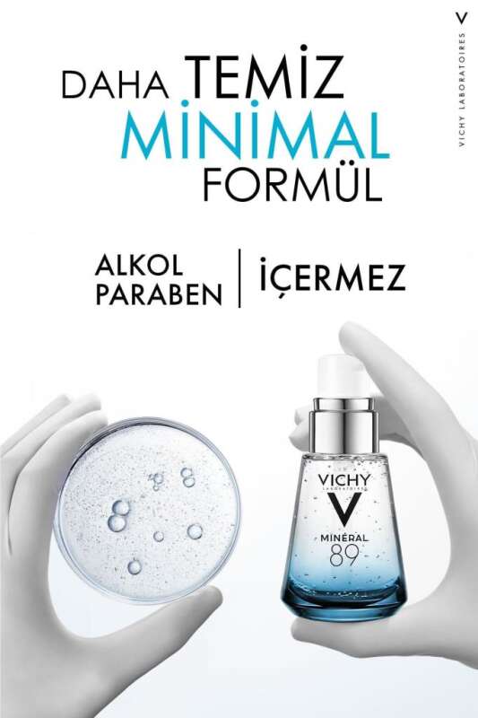 Vichy Mineral 89 Hyaluronik Asit İçeren Yoğun Nemlendirici Yüz Serumu 50 ml - Hassas Ciltler İçin - 3