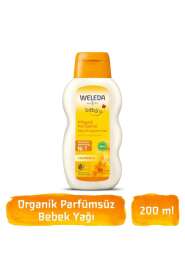 Weleda Calendula Parfümsüz Bebek Yağı 200ml | Hassas Ciltler İçin Doğal Nemlendirme - 1
