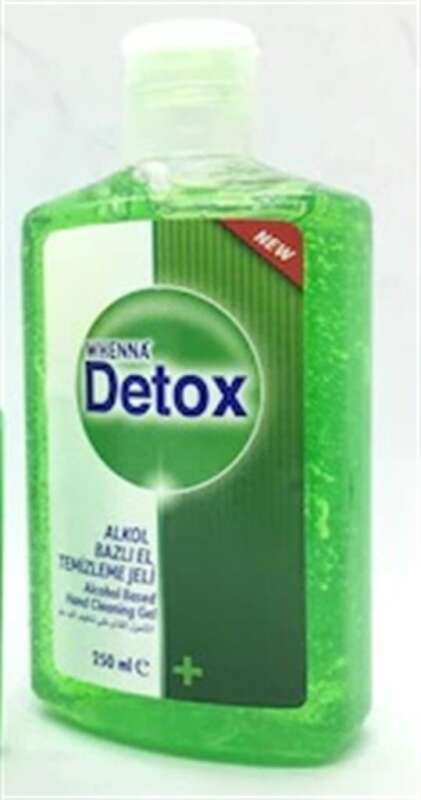 Whenna Detox Jel El Dezenfektanı 250ml | Antibakteriyel Temizlik ve Koruma - 1