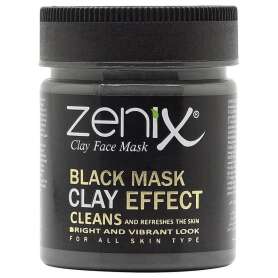 Zenix Clay Effect Siyah Kil Yüz Maskesi 190gr | Derinlemesine Temizleme - Zenix